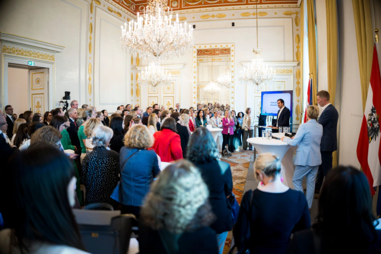 Image credit: [**BKA/CHRISTOPHER DUNKER**](https://fotoservice.bundeskanzleramt.at/bka/staatssekretaer_proell/20260305_Veranstaltungen_Weltfrauentag.html), 2026.
