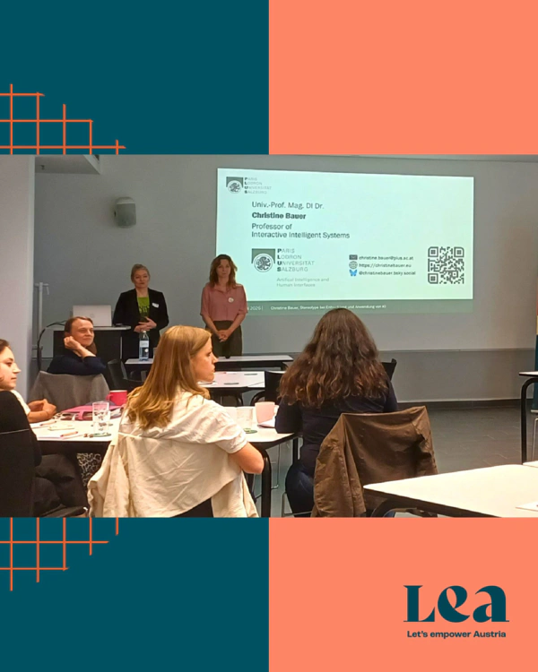 Image credit: [**LEA**](https://letsempoweraustria.at/aktuelles/female-tech-im-fokus/), 2026.
